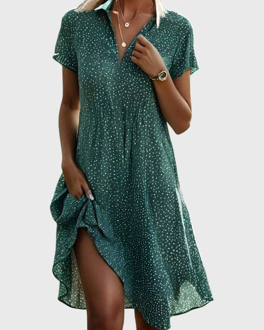 VITTORIA | Elegant og Flydende Midi Kjole til en Fri og Sikker Stil